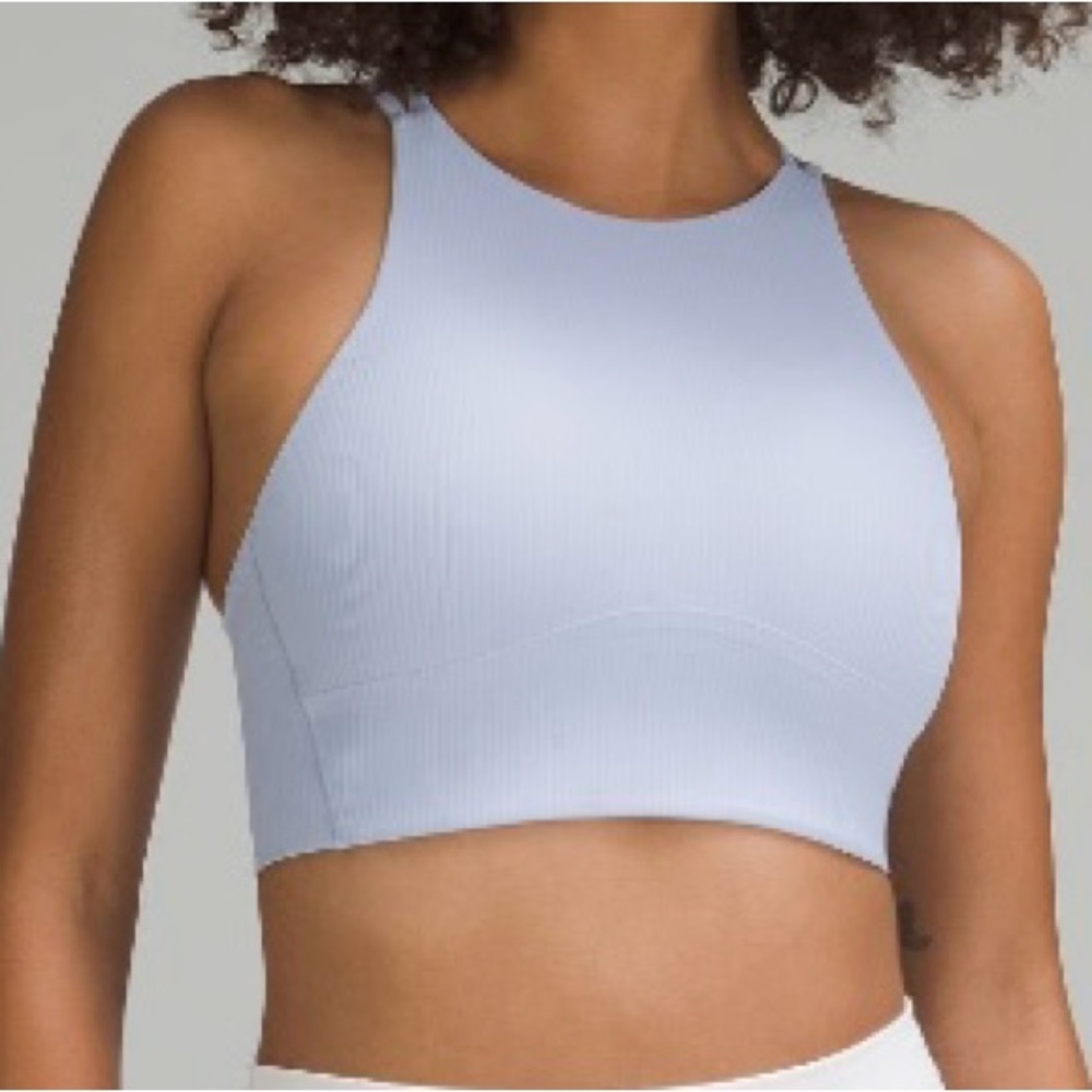 Lululemon - Like A Cloud Longline Windmill Blue 🩵 Sports Bra